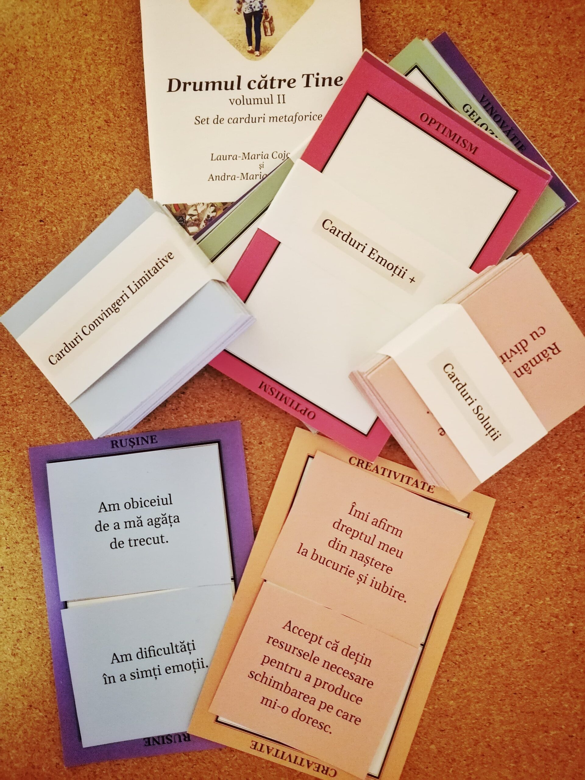 Carduri metaforice/terapeutice </br> „Drumul către tine", Vol. II - imagine 3